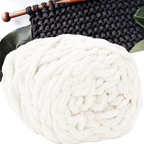 Dickes Strickgarn zum Basteln, Strickset, mehrfarbig, Wolle zum Stricken, Hausschuhe aus Terylen, dick, für Basteln und Stricken von Hand
