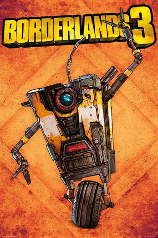 empireposter Borderlands 3 - Poster - Claptrap + Ü-Poster
