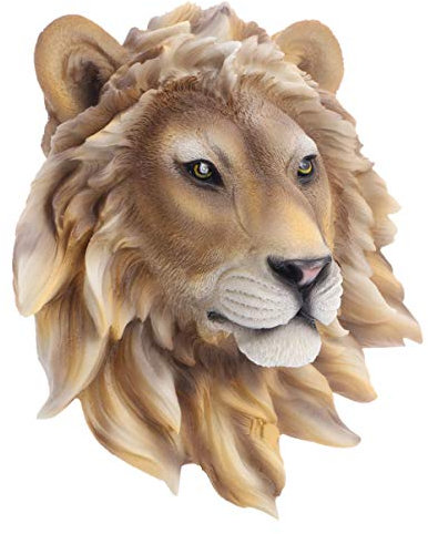 BESPORTBLE 1stück Tierkopf Wanddeko Kunstharz Kreative Resin Adornment Für Home Decoration Amerikanischer Landhausstil Einzigartige Tierkopfdarstellung