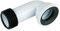 WC PAN 90 Degree Connector Bend for Static CARVAN Toilet Plumbing Waste Pipe