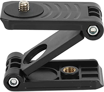 Trípode de Cámara en Forma de Z, Cabezal de Bola Inclinable en Forma de Z Plegable Placa de Montaje Plegable Soporte de Soporte de Cámara Deslizador de Cámara, Compatible con Trípodes, Rieles, Carros