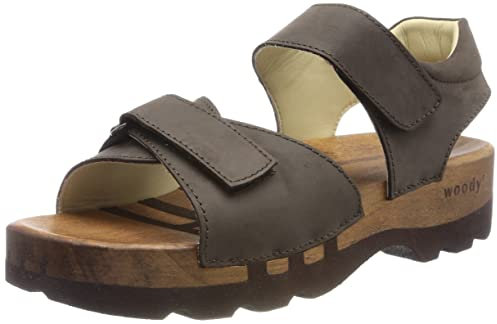 woody Herren Felix Holzschuh, Cioccolato, 42 EU