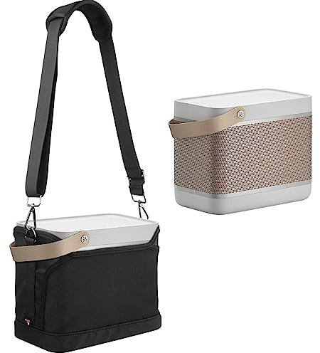 TXEsign Travel Carrying Case Cover for Bang & Olufsen Beolit 20 Portable Speaker, Mesh Bag Case Carrying Bag Compatible with Bang & Olufsen Beolit 20 Storage Cover