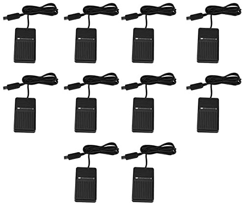 VENEKA 10X PC USB Fussschalter Tastatur Pedal