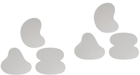 BESTonZON 6 Stück Spiegel-Untersetzer Aus Kork Trinkuntersetzer Auto-Dekoration Sehspiegel Auto-Untersetzer Rollender Spiegel Tassenuntersetzer Glasuntersetzer Für Getränke