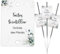 50 Étiquettes Cierges Magique pour Mariage Décoration Fête Mariage Party Mariés Ouverture du bal Étiquettes Francaise Faites Scintiller l'entrée des mariés