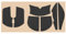 YINETTECH Mouse Non-Slip Sticker Tape Mouse Gaming Mouse Grip Tape Wireless Gaming Mouse Grip Tape Compatible with Glorious Model O Wireless Gaming Mouse