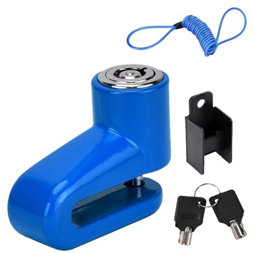 Candado Moto Seguridad Robo,Candado de Freno de Disco,Antirrobo Disco Freno para Bicicleta,Candado Disco Moto Accesorios,Candado de Freno de Disco,Candado para Disco de Freno de Motocicleta