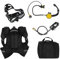 VGEBY Ensemble de Mini Bouteilles D'oxygène pour Réservoir de Plongée de 2 L, Gilet de Plongée pour Aventure sous-Marine, Acier Inoxydable + Silicone, Léger et Ergonomique