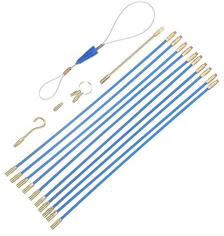 KITANDOVE Complete Set of Threader Tools 1 Set of Threader Tools for Easy Wiring Lead Wire Cable Puller