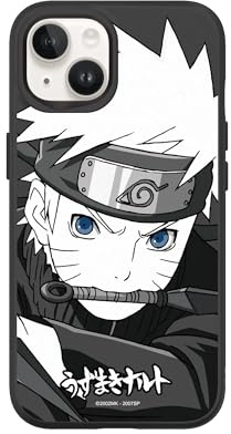 RhinoShield SolidSuit Hülle für iPhone 14/13 | Naruto Shippuden Fallschutz nach Militärstandard, klassisches Design, schlankes Profil, minimalistischer Stil
