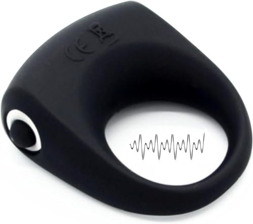 Penisring Silikon ABS penis ring Große 6x4.5cm Wasserdicht Penishülle penisringe penis vibro ring Schwarze Penis Ringe Cock Ring Penies Ring cockring sex toys pennisringe für die männer FOPS N05-11