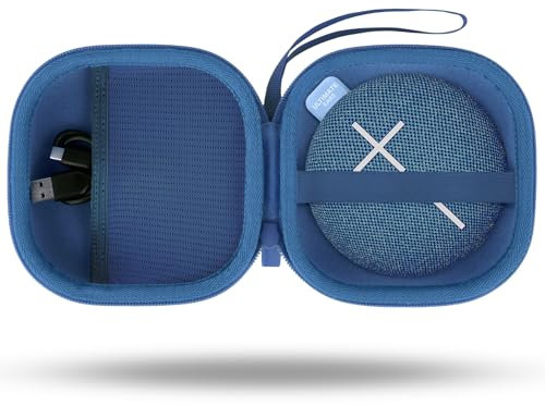 co2CREA Hard Travel Carrying Case for Ultimate Ears UE MINIROLL Ultra Wireless Bluetooth Portable Speaker,Case Only