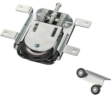 Xiciki Roulette Porte Coulissante Placard, Roues Coulissantes en Alliage pour Portes de Garde Robe, Guide Porte Coulissante Equipé d'un Rouleau A2, Roulette de Coulissante pour Armoires, Fenêtres