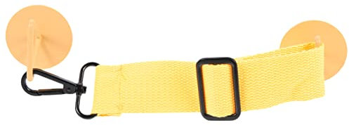 BESPORTBLE Cat Door Stopper Pet Door Wear-resistant Door Strap Cat Door Punch- Door Strap Dog Doorway Door Lock Door Strap and Child Door Stopper Cat Dog Door Stopper Door Block Cloth Yellow