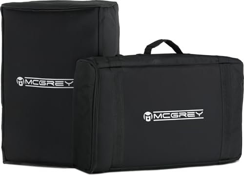 McGrey E-208 Bag Set - Gepolsterte Transporttaschen für E-208LA Säulenanlage - 3 Separate Fächer - Strapazierfähiges Material, Perfekter Schutz - Leicht & robust - Nylon für langlebigen Einsatz
