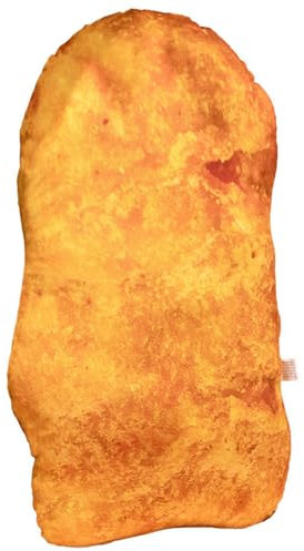 Xoeryoy Hühnchen Kissen 24 -Zoll -Simulation PP Baumwolle gefülltes Hühnchen Plüsch Funny Chicken Plüsch für Erwachsene Kinder Nugget Plüsch Geburtstagsgeschenk