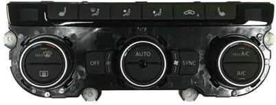 Klimaanlage Control Switch Panel AC Sitz Heizung Kompatibel Mit VW Passat B7 CC Golf 6 35D 907 044 35D907044ABCDEF(35D 907 044 F)