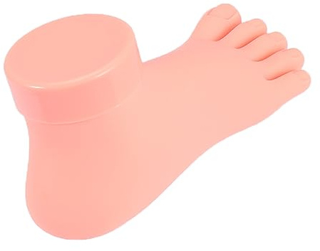 HONITANO 1stück Nail Art Übungsmodell Für Fußnägel Praktisches Maniküre Trainingstool Für Damen Flexibles Fußmodell Mit Guter Elastizität Zur Verbesserung Ihrer