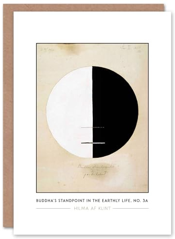 Artery8 Hilma Af Klint Buddha’s Standpoint In The Earthly Life No. 3a Greeting Card – Spiritual Abstract Art Card