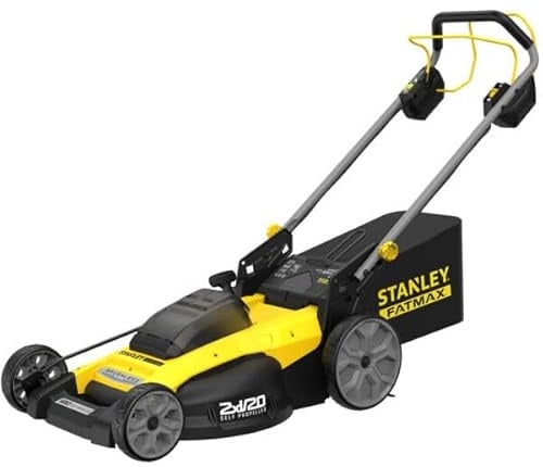 Stanley SFMCMWS251M FATMAX V20 Akku Rasenmäher 51cm mit Radantrieb 2x18V 4.0Ah