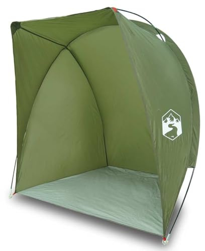 Angelzelt Olivgrün Wasserdicht aus 185T Polyester, 150x100x, Ultraleicht mit Bodenplane und Tragetasche, Winddicht, atmungsaktiv für Camping, Wandern, Outdoor und Festival