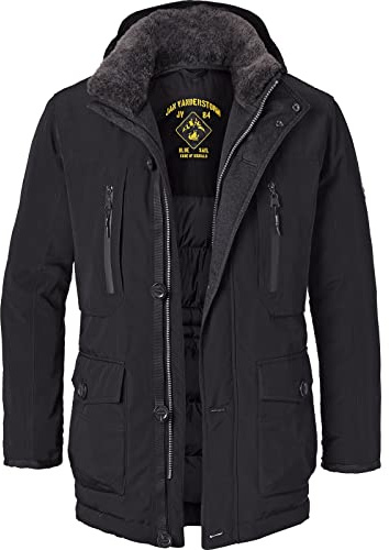 Jan Vanderstorm Herren Funktionsjacke Botulfr | Winterjacke | atmungsaktiv, wasser- und windabweisend | Größe 50 - 76