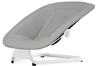CYBEX Gold Lemo Bouncer, Babywippe, Kompatibel mit CYBEX Lemo Sitzsystem, Ab Geburt bis 3 Jahre (ca. 15 kg), storm grey