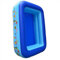 WENJUN Baignoire Carrée Gonflable Bébé Piscine Baignoire pour Enfants Bébé Douche Bébé Produits (Couleur : Bleu, Taille : 210 * 150 * 55cm)