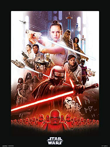 Erik Star Wars Episode IX - Plakat, mehrfarbig, 30 x 40 cm