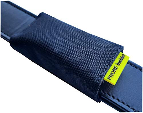 josi.li Trackertasche Nylon für Halsbänder und Geschirr, für Dog 4, Dog 6 und viele weitere Modelle, extraleicht und wasserfest (Dog 4 Panic 30mm)