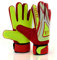 EFAH SPORTS Football Goalkeeper Gloves For Boys kids children adult Soccer Goalie Gloves with Super Grip Palms (Red/Yellow, Size 7 suitable for size S-M adult, Ambidextrous)