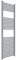 ERCOS Scaldasalviette Termoarredo Bagno Dimensioni 500x1500 MM Radiatore Bagno Colore Grigio Titanio , Attacchi da 1/2 Fornito Con Kit Montaggio