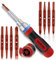 MaxoPro Ratcheting Multi Screwdriver with Magnetic Tips - 19 in 1 Ratchet Screwdriver Set - Portable and Multipurpose All in One Screwdriver, Phillips/Slotted/Torx-Star/Hex/Square Bits