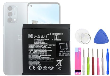 HIGHAKKU Ersatzakku Batterie BLP699 kompatibel mit OnePlus 7 pro GM1911, GM1913, GM1917, GM1910, GM1915 with Tools
