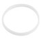 Akozon Replacement O-Ring Seal, 10 cm White Rubber, Pack of 4