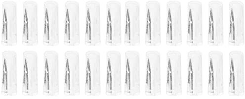 24 Pz Maniglia Per Veneziane Lamelle Di Ricambio Ciechi Maniglia Della Bacchetta Cieca Maniglia Della Finestra Manico in Asta Trasparente Cieco Tapparelle Pvc Allacciare Tirante