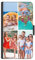 Personalised Phone Case For Apple iPhone 16, 15, 14, Pro, Max, Mini, Plus 13, 12, 11, X, XS, XR Phone, Custom Photo Collage, Image on Leather Side Flip Wallet Phone Case, Phone Cover - Four Images