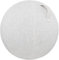 VBVARV 55/65/75cm Yoga Ball Abdeckung,Gymnastikball Bezug für Sitzball Fitnessball,Faltbar Sitzbälle Stoff Bezug - für Fitnessball Pilates Yogaball/Büroball Balance Ball,Weiß,75cm