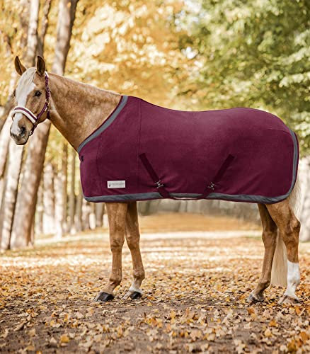 WALDHAUSEN COMFORT Fleecedecke Esperia Two, 155 cm, rot