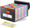 Diboniur Dokumentenmappe A4, Fächermappe Ordner Organizer, 24 Taschen Mappen Ordnersystem, Akkordeon Document Organizer für Schule oder Büro Dokumente (Schwarz)
