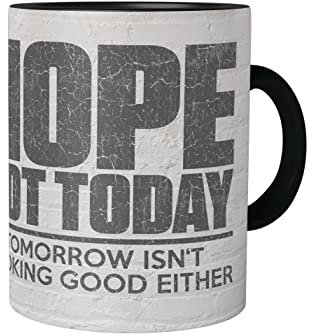 Urban Backwoods Nope Not Today Tasse Mit Spruch Kaffeetasse