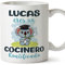MUGFFINS Tazas Personalizadas para COCINERO - En Español - Koalificados Personalizados - 11 oz / 330 ml - Regalo Personalizable original y divertido