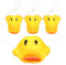 Gadpiparty Nariz de pico de pato, 4 unidades, máscaras divertidas para pico, nariz de pato, hocico, elegante, disfraz de pato, circo, carnaval, fiesta, cosplay