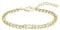 BOSS Jewelry Halskette oder Armband für Damen Kollektion KASSY FOR HER aus Gelbgoldenes Edelstahl, Bracelet