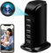 ZGSZ WiFi Cámara Oculta 5 Puertos USB Cargador WiFi Cámara Espía HD 1080P, 2.4/5GHz Mini Espía Cámara Oculta con Detección de Movimiento y Grabación en Bucle