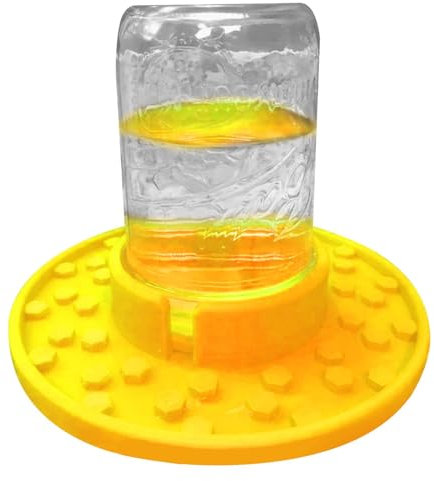 Mason Jar Bee Feeder | Beehive Feeder - Garden Cups, Sugar Water & Entrance Feeder, Efficient Honey Bee Canning, Used To Feed Water Or Sugar Syrup