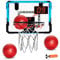 VEVOR Panier de Basket Enfants, 39x28,5 cm, Mini-But de Basket-Ball Intérieur avec Tableau d'Affichage Électronique, à Suspendre Au-Dessus de la Porte, Lumières LED, pour Enfants de 3 Ans et Plus