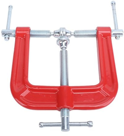 3 Way Edging Clamp 3 Way C Clamp Maximum 60mm Opening 70mm Depth Strong Force Thickened Quick Clamp for Woodworking