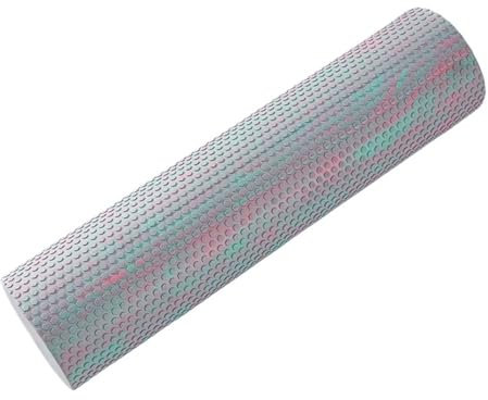 NJIEzhao Rouleau en Mousse for Massage Musculaire, Gymnastique, Yoga, Colonne de libération, Sport, Fitness, Lombaire Rouleau de Massage(Powder Blue 60CM)